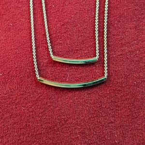 Double strand necklace